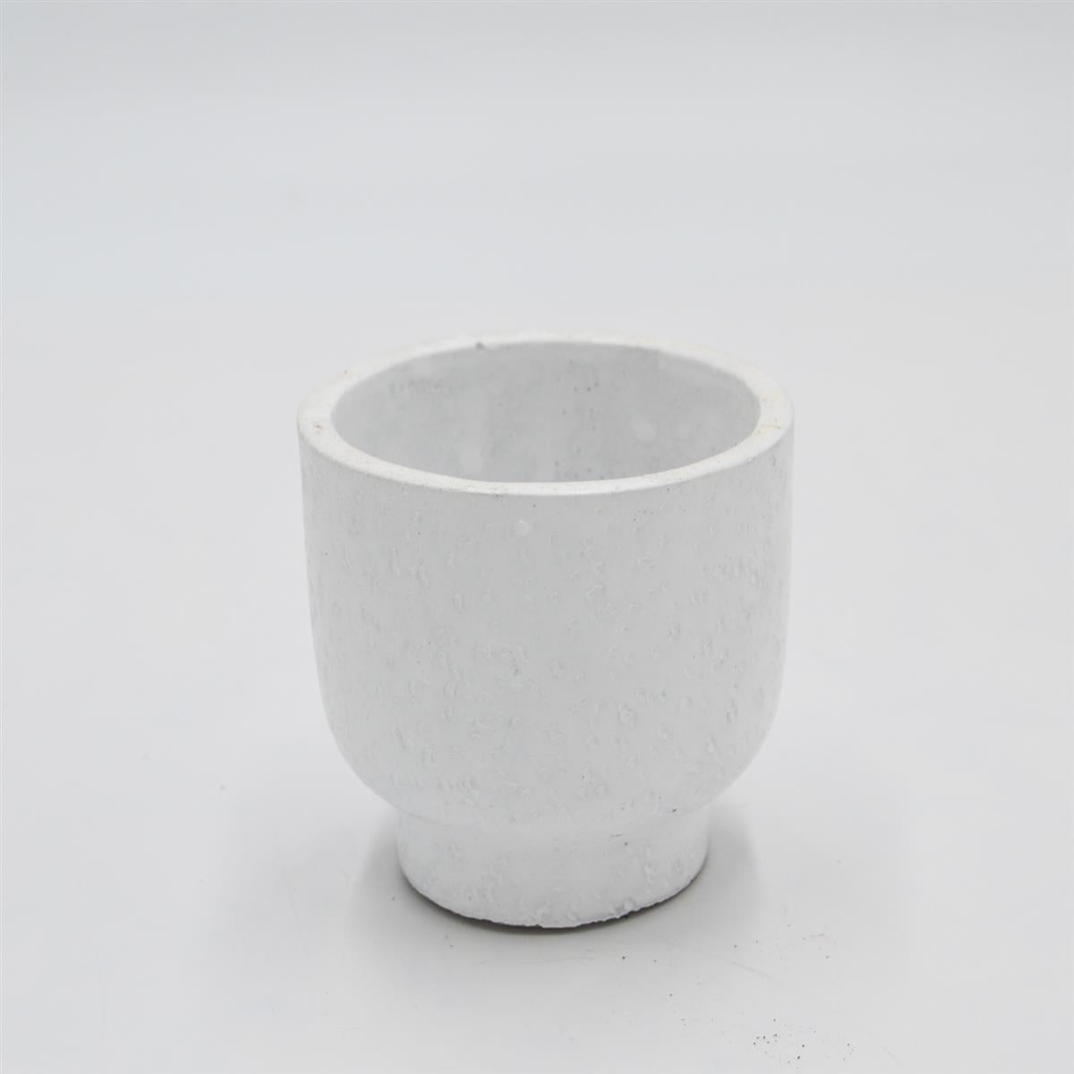 Übertopf BLANCA für 6cm Sukkulenten