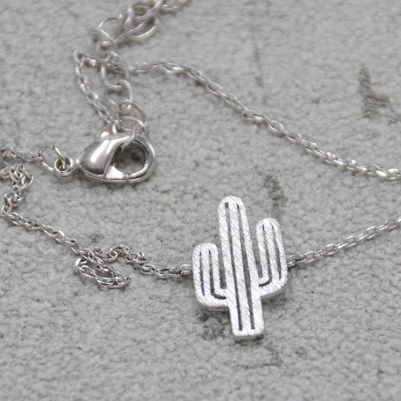 Kaktus Armband, Silber