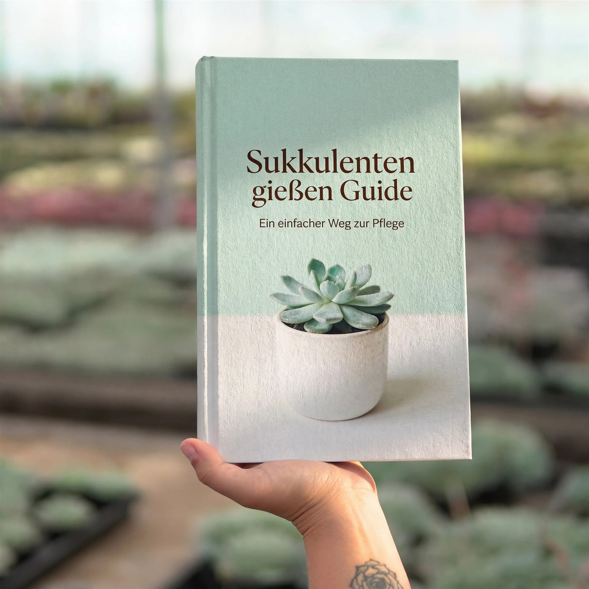 Sukkulenten richtig gießen - 60 Seiten Guide (eBook)